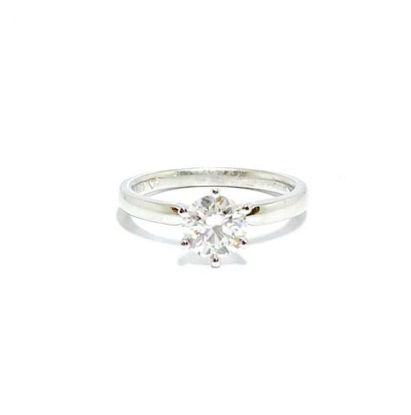 Platinum Solitaire Diamond Ring 1.00ct