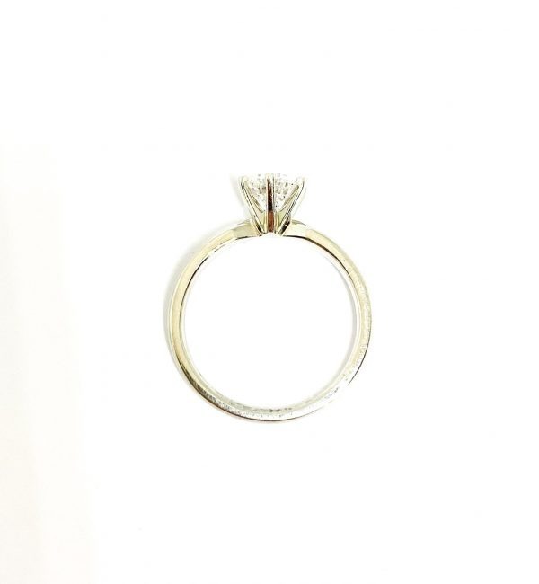 Platinum Solitaire Diamond Ring 1.00ct - Image 2