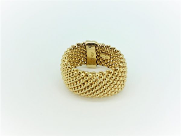 'Popcorn' Silver Gilt Ring - Image 3