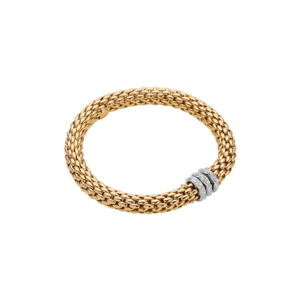 FOPE 18ct Yellow Gold Love Nest Bracelet
