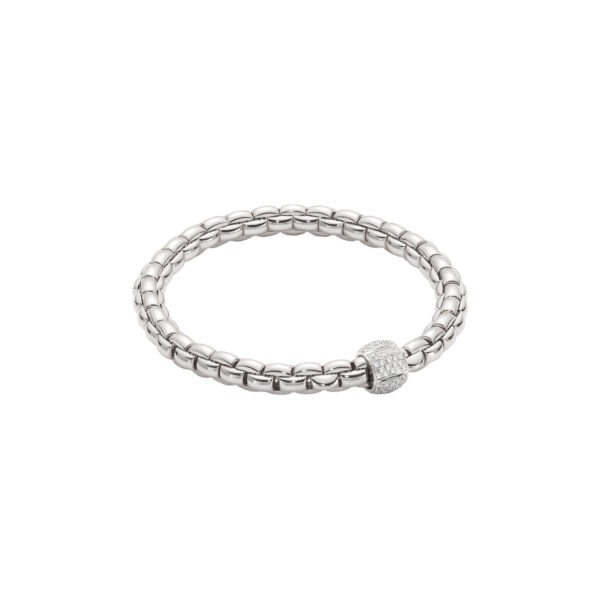 FOPE 18ct White Gold Eka Bracelet