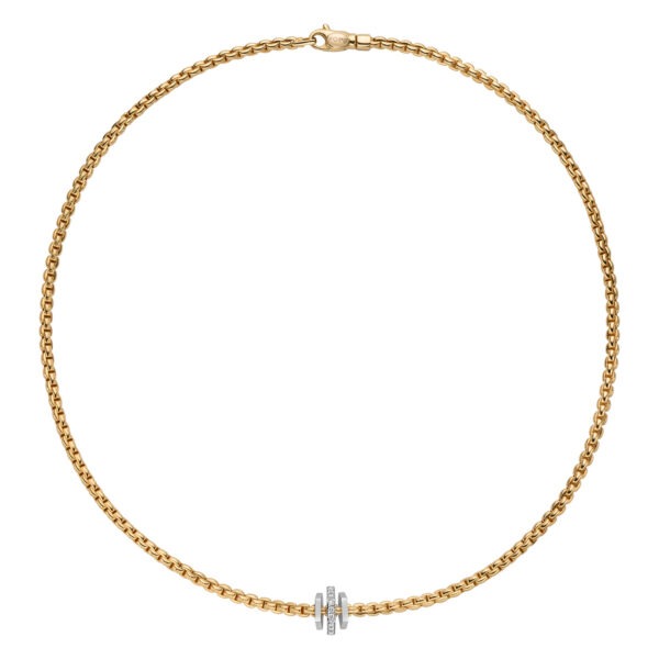 FOPE 18ct Yellow Gold Eka Tiny Necklace