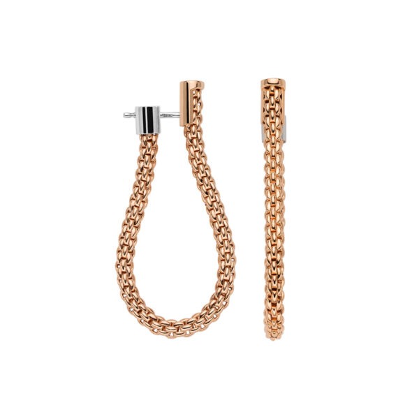 FOPE 18ct Rose Gold Essential Earrings