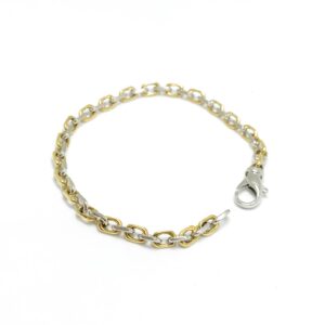 18ct YW Gold B'let