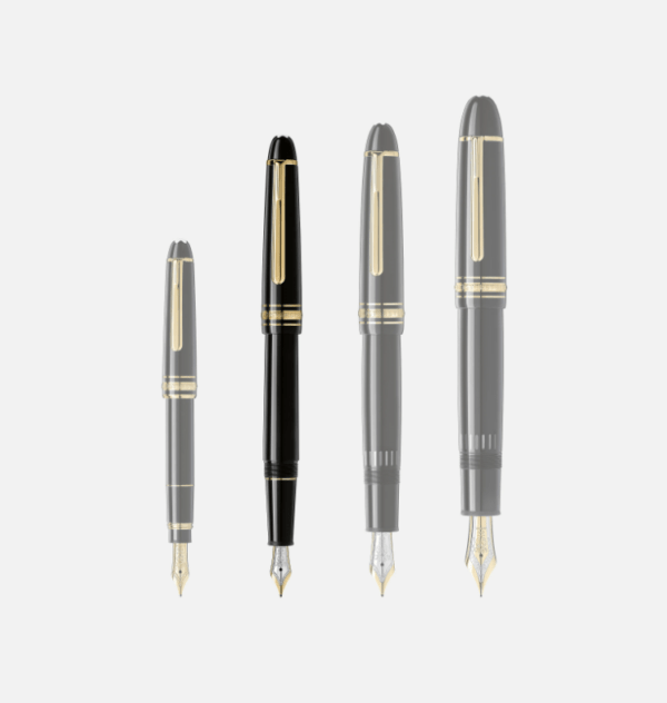 Meisterstück Gold-Coated Classique Fountain Pen - Medium (M) Nib - Image 4