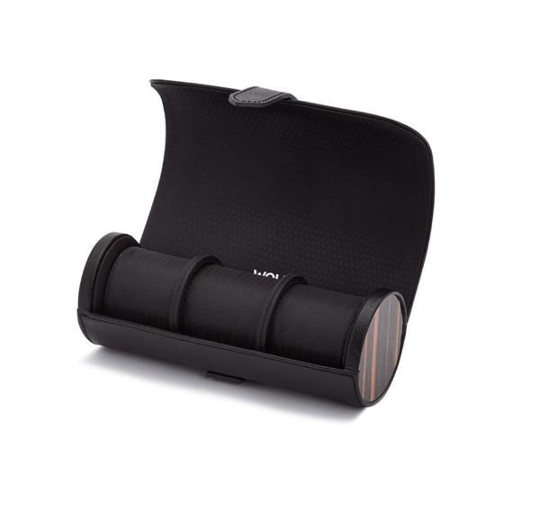 Roadster Triple Watch Roll - Black