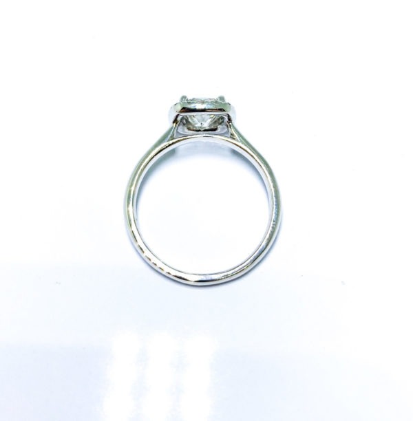 LAB GROWN 18ct White Gold Diamond Ring - Image 2