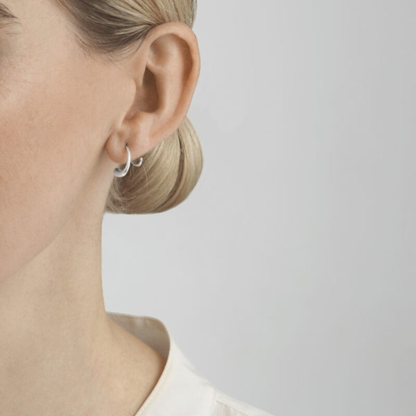 Georg Jensen Sterling Silver Mercy Earrings - Image 3