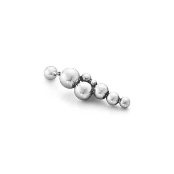 Georg Jensen Sterling Silver Moonlight Grapes Earrings - Image 3