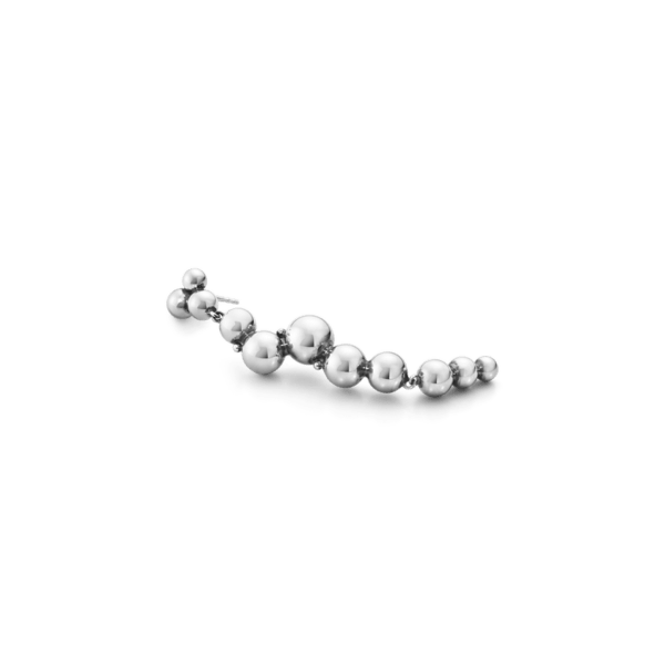 Georg Jensen Sterling Silver Moonlight Grapes Earrings - Image 3