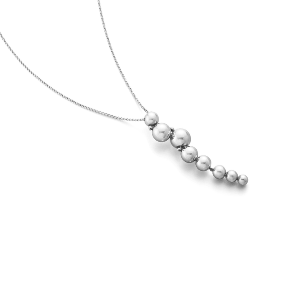Georg Jensen Sterling Silver Moonlight Grapes Necklace - Image 2