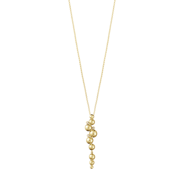 Georg Jensen 18ct Yellow Gold Moonlight Grapes Necklace
