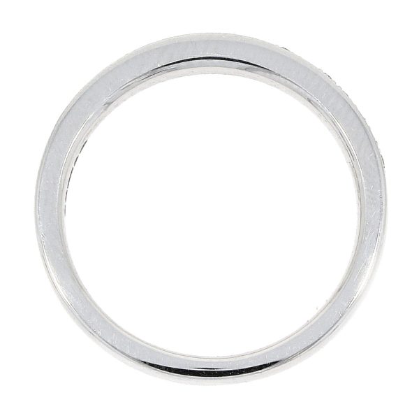 Platinum Diamond Half Eternity Ring - Image 2