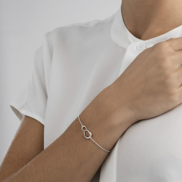 Georg Jensen Sterling Silver Offspring Bracelet - Image 2
