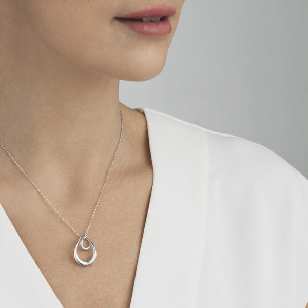 Georg Jensen Sterling Silver Offspring Necklace - Image 2