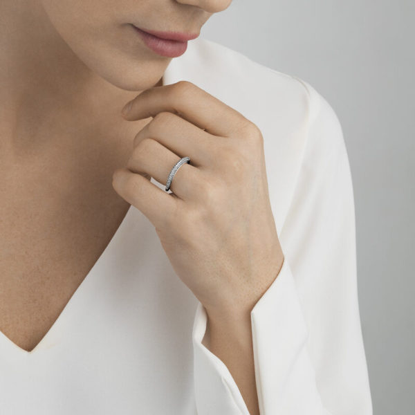 Georg Jensen Sterling Silver Offspring Ring - Image 2