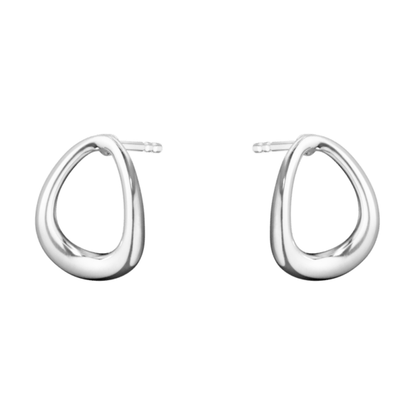 Georg Jensen Sterling Silver Offspring Earrings