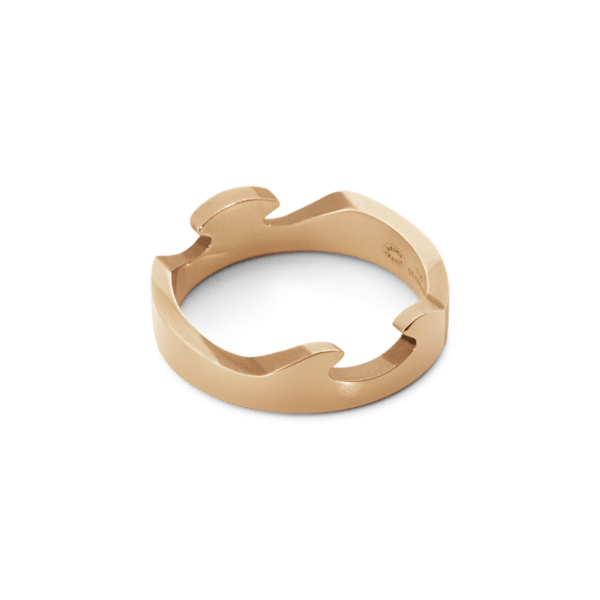 Georg Jensen 18ct Rose Gold Fusion Ring - Image 3
