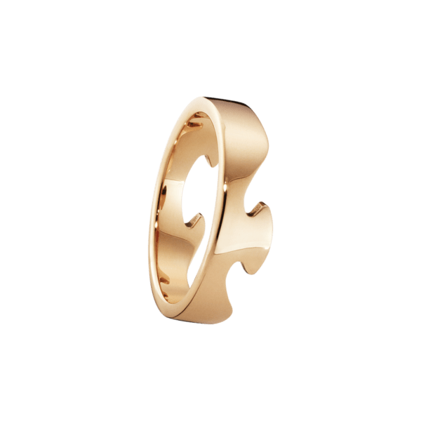 Georg Jensen 18ct Rose Gold Fusion Ring
