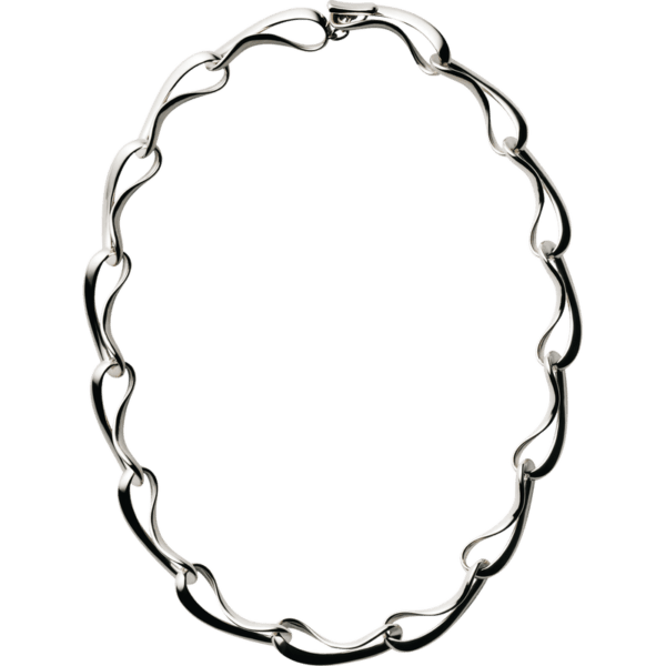 Georg Jensen Sterling Silver Infinity Necklace