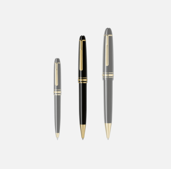Meisterstück Gold-Coated Classique Ballpoint Pen - Image 2