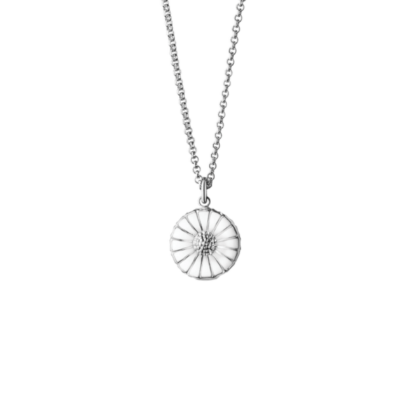 Georg Jensen Sterling Silver Daisy Necklace