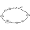 Georg Jensen Sterling Silver Daisy Bracelet