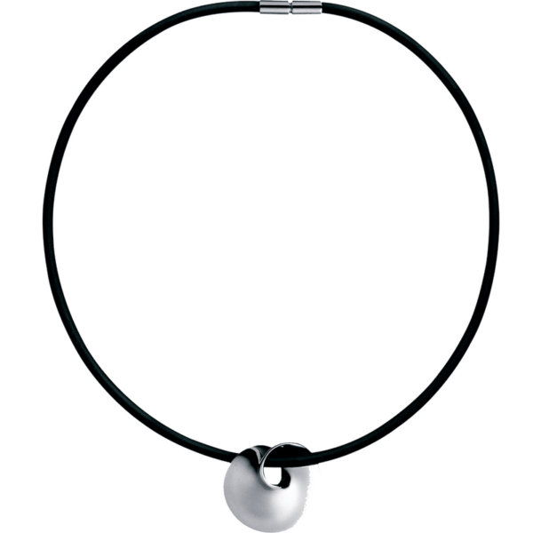 Georg Jensen Sterling Silver Moebius Necklace