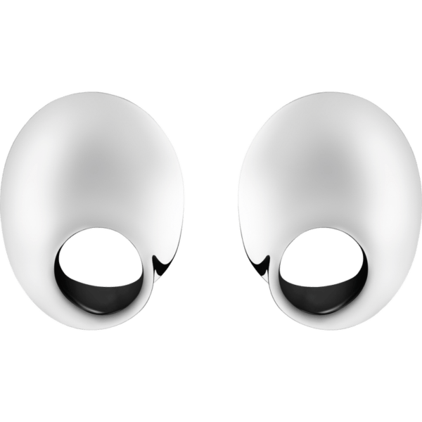Georg Jensen Sterling Silver Moebius Earrings