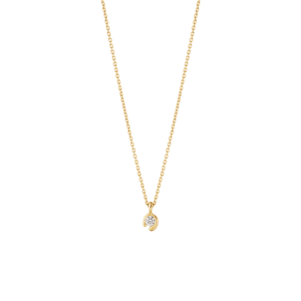 Georg Jensen 18ct Yellow Gold Mercy Necklace