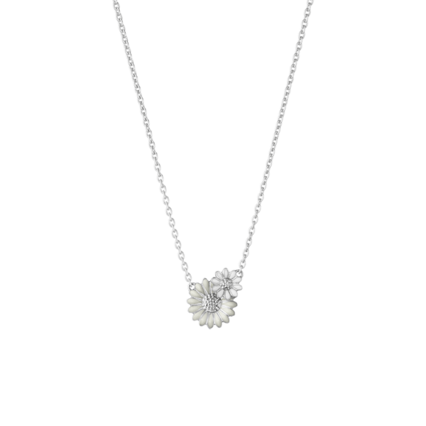 Georg Jensen Sterling Silver Daisy Pendant