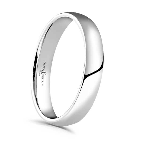 Platinum Wedding Band 3mm