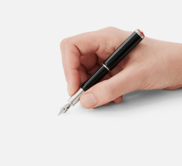 Montblanc Heritage Rouge et Noir "Baby" Special Edition Black Fountain Pen - Image 3