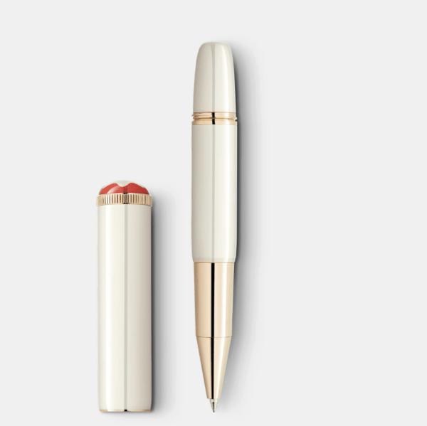 Montblanc Heritage Rouge et Noir "Baby" Special Edition Ivory-coloured Rollerball