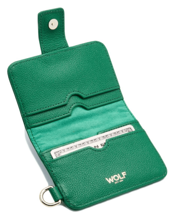 Mimi Credit Card Holder with Wristlet - Forest - Image 3