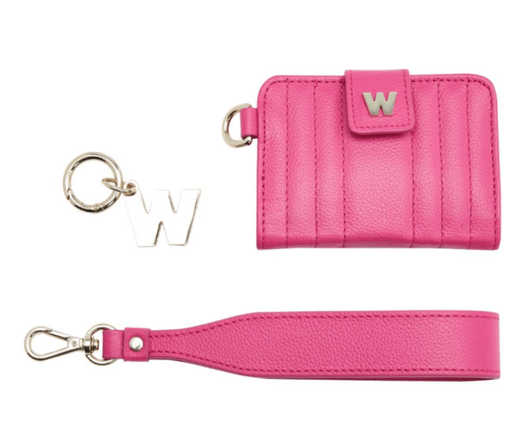 Mimi Credit Card Holder with Wristlet - Pink - Image 3