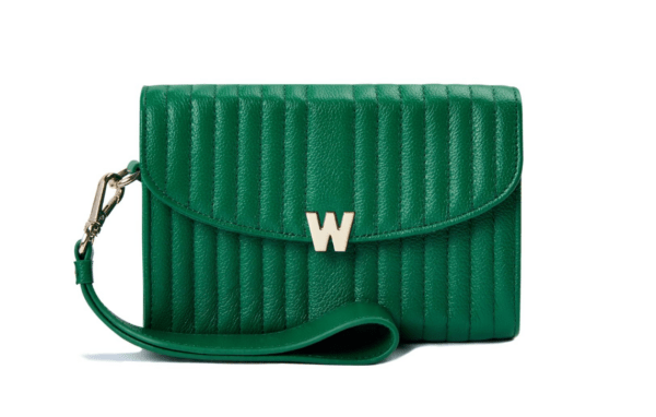 Mimi Crossbody Bag with Wristlet & Lanyard - Forest - Image 6