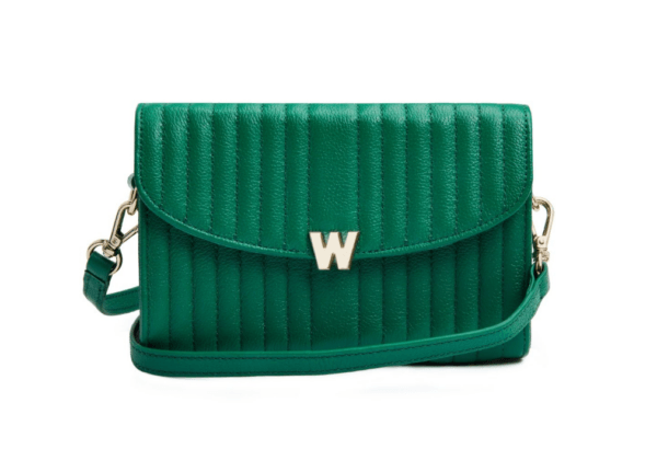 Mimi Crossbody Bag with Wristlet & Lanyard - Forest