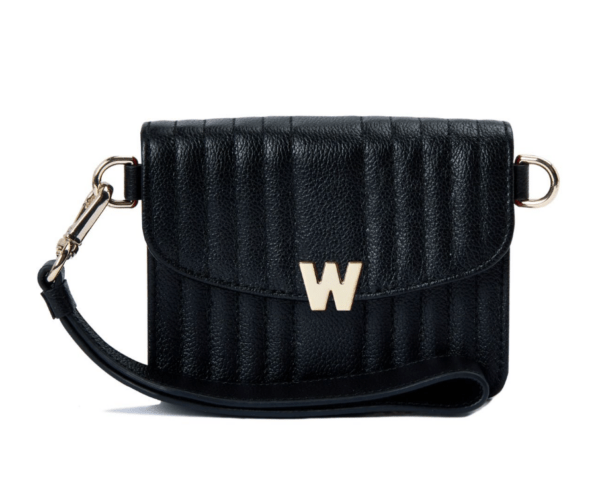 Mimi Mini Bag with Wristlet & Lanyard - Black - Image 5