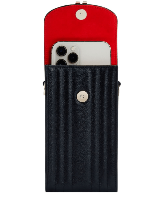 Mimi Phone Case with Wristlet & Lanyard - Black - Image 5