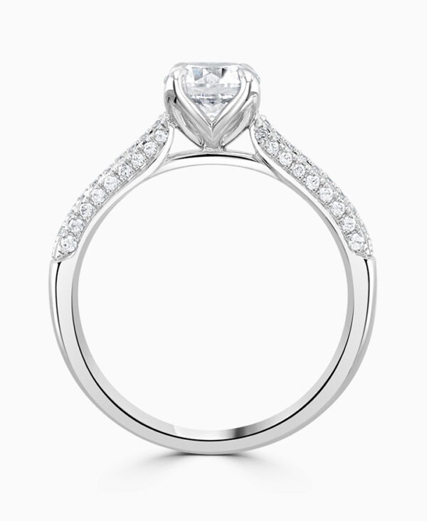 Platinum Leilani Diamond Solitaire Ring 0.70cts - Image 2