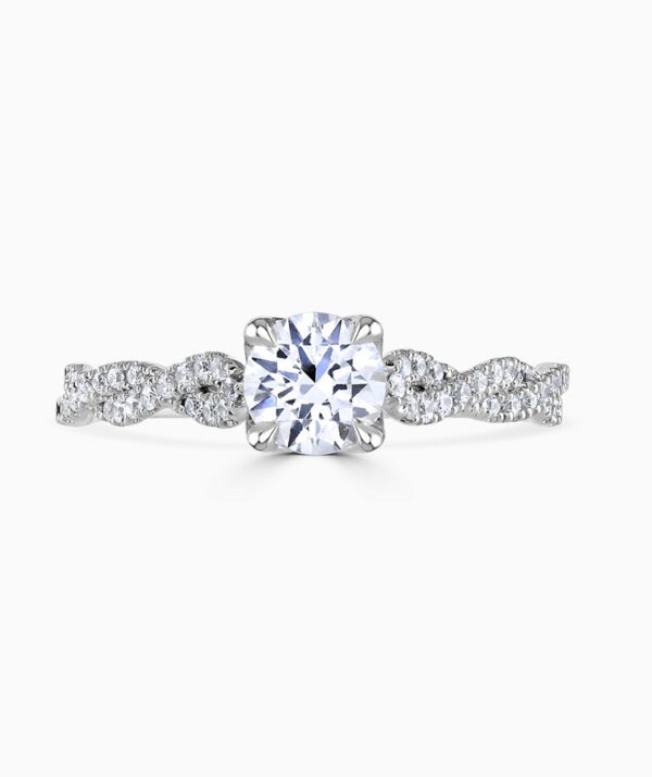 Platinum Zahara Diamond Solitaire Ring 0.50cts - Image 3