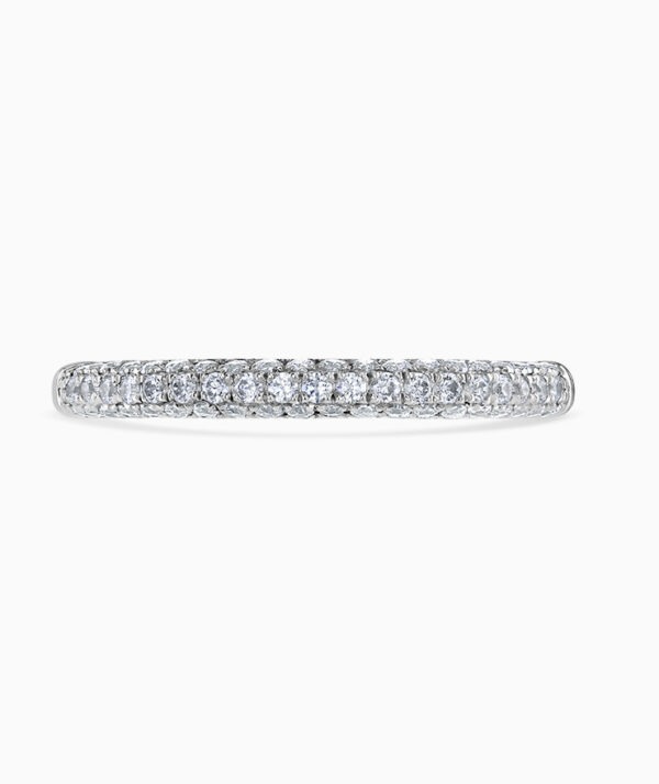 Platinum Leilani Diamond Half Eternity Ring 0.37cts - Image 3