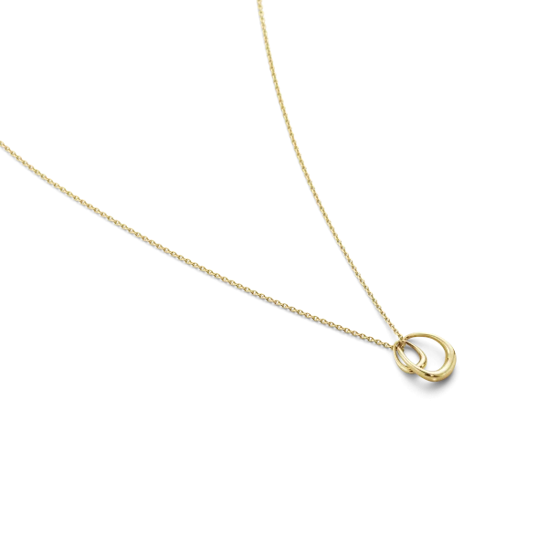 Georg Jensen 18ct Yellow Gold Offspring Necklace - Image 2
