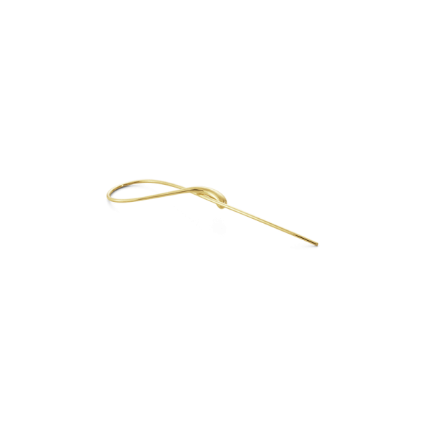Georg Jensen 18ct Yellow Gold Mercy Twisted Earrings - Image 3