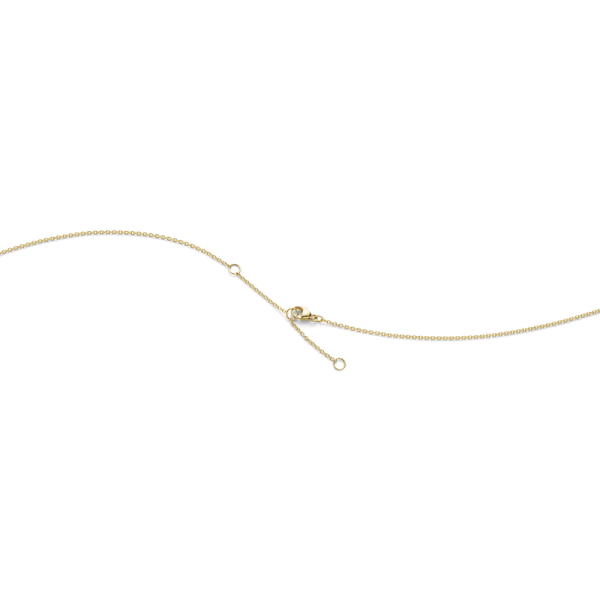 Georg Jensen 18ct Yellow Gold Diamond Mercy Necklace - Image 2
