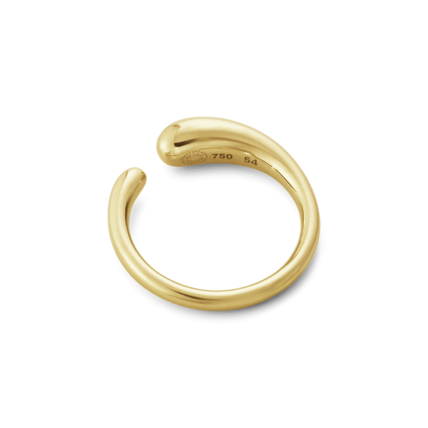 Georg Jensen 18ct Yellow Gold Mercy Ring Mini - Image 2