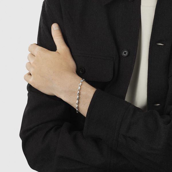 Georg Jensen Sterling Silver Reflect Bracelet - Image 2