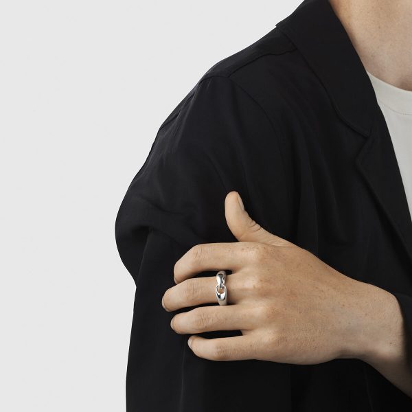 Georg Jensen Sterling Silver Reflect Ring - Image 3