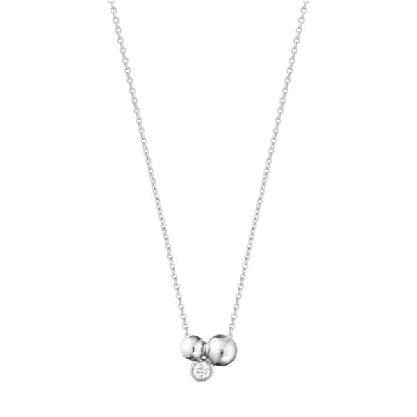 Georg Jensen Sterling Silver Moonlight Grapes Necklace 